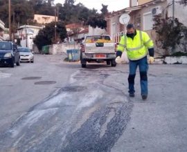  Δήμος Καβάλας: Συνεχείς ρίψεις αλατιού στους δρόμους της Καβάλας