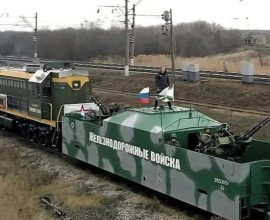  Ουκρανοί μαχητές ανατίναξαν τρένο που μετέφερε Ρώσους στρατιώτες στη Μελιτόπολη