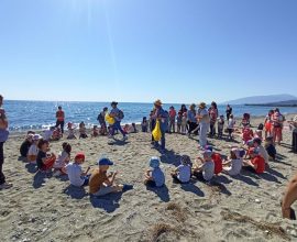  Δήμος Δίου-Ολύμπου: Εθελοντικός καθαρισμός της παραλίας Λεπτοκαρυάς, από μαθητές των νηπιαγωγείων